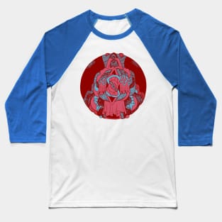 Pastel Tones Circle of Ornament Baseball T-Shirt